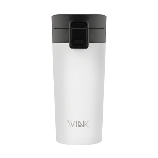 WINK Bottle, Kubek termiczny WHITE, bez BPA, 370 ml WINK Bottle