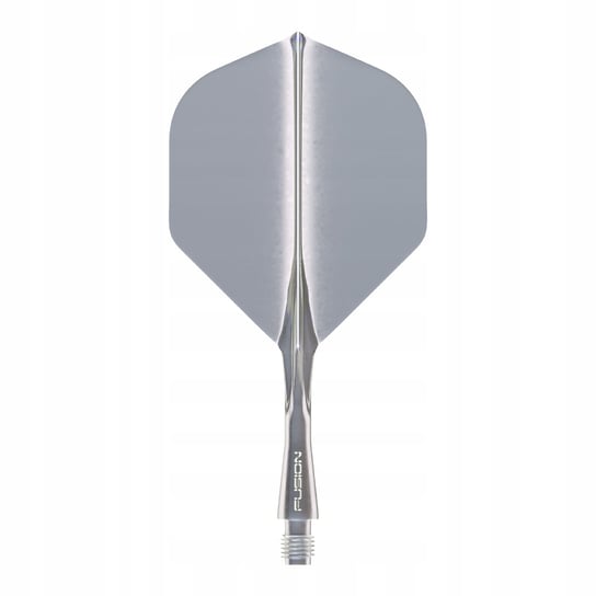 Winmau Fusion Shaft z Piórkiem Szary Gray Short Winmau