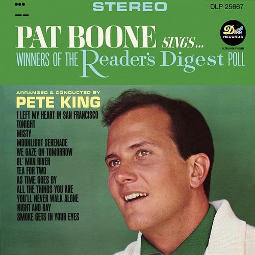 Winners Of The Reader's Digest Poll Pat Boone