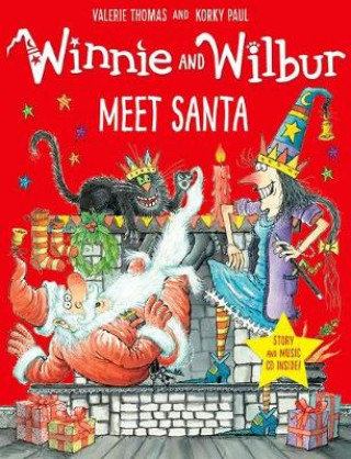 Winnie and Wilbur Meet Santa with audio CD Thomas Valerie