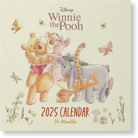 WINNIE THE POOH 2025 kalendarz ścienny na 2025 rok Inna marka