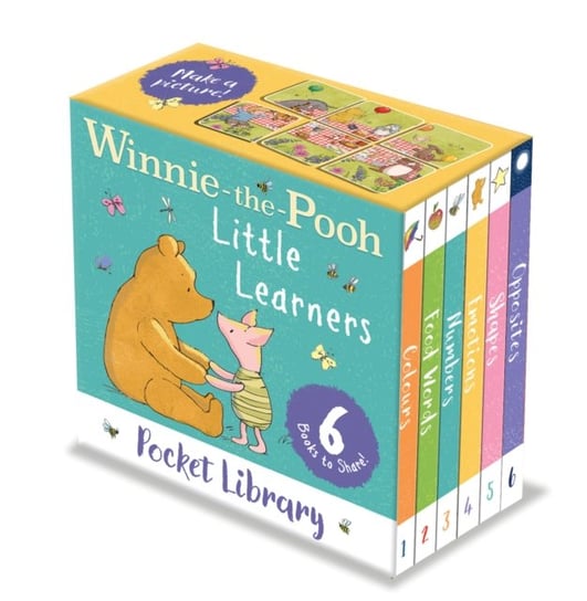 Winnie-the-Pooh Little Learners Pocket Library Opracowanie zbiorowe
