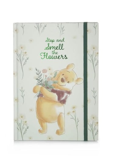 Winnie The Pooh Stop And Smell The Flowers - notes A5 z gumką Kubuś Puchatek