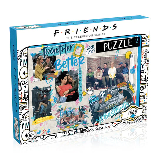 Winning Moves, puzzle, Friends, exclusive, 1000 el. Winning Moves
