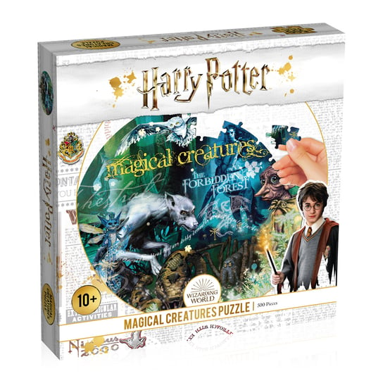 Winning Moves, puzzle, Harry Potter, Magical Creatures, 500 el. Winning Moves
