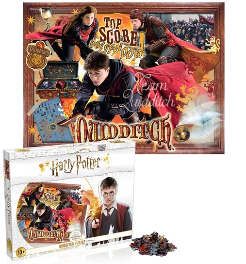 Winning Moves, puzzle, Harry Potter - Quidditch, 1000 el. Winning Moves