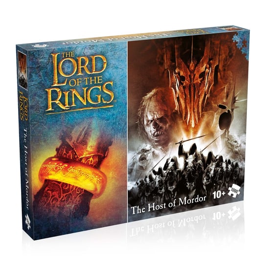Winning Moves, puzzle, Lord of the rings Host of Mordor, 1000 el. Winning Moves