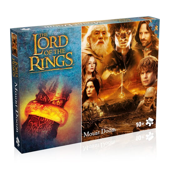 Winning Moves, puzzle, Lord of the Rings Mount Doom, 1000 el. Winning Moves