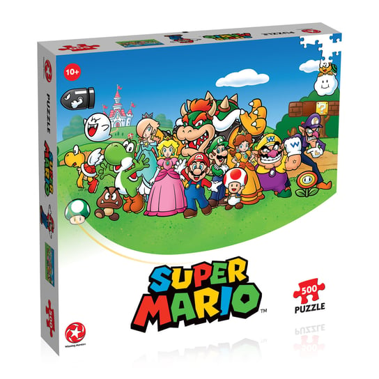 Winning Moves, puzzle, Mario and Friends, 500 el. Winning Moves