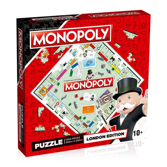 Winning Moves, puzzle, Monopoly, Board London, 1000 el. Winning Moves