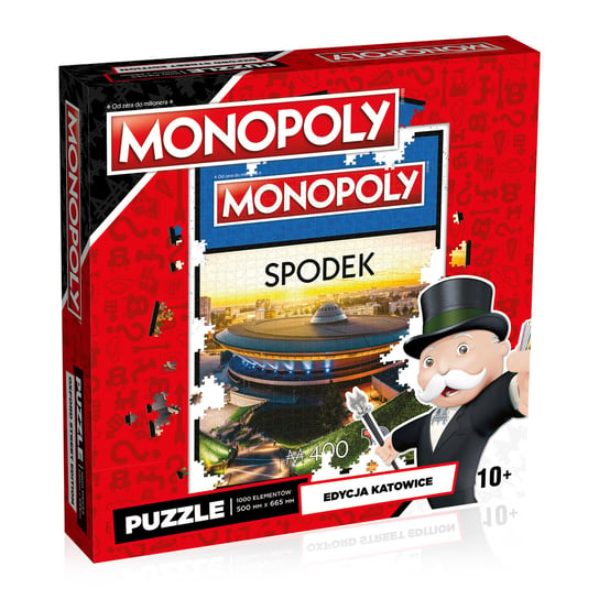 Winning Moves, puzzle, Monopoly Katowice, 1000 el. Winning Moves