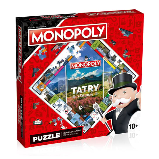 Winning Moves, puzzle, Monopoly Tatry i Zakopane, 1000 el. Winning Moves