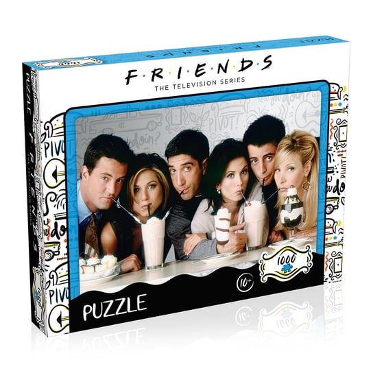 Winning Moves, puzzle, Przyjaciele Milkshake, 1000 el. Winning Moves