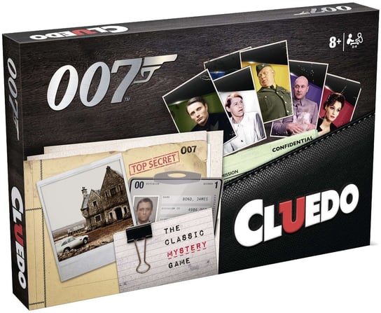 Winning Moves, Towarzyska gra detektywistyczna Cluedo 007 James Bond wersja angielska Winning Moves
