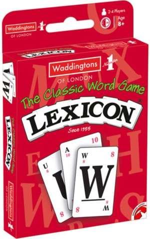 Winning Moves, Towarzyska słowna gra karciana Lexicon wersja angielska Winning Moves