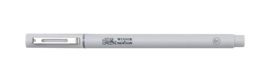 Winsor & Newton, cienkopis z tuszem wodoodpornym, szary 0,1 Winsor & Newton