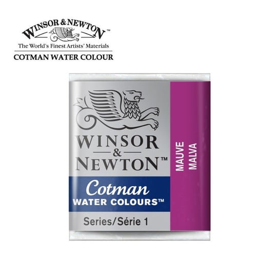 Winsor&Newton, farba akwarelowa Cotman półkostka, Mauve Winsor & Newton