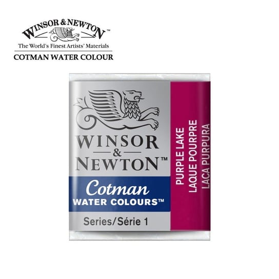 Winsor&Newton, farba akwarelowa Cotman półkostka, Purple Lake Winsor & Newton