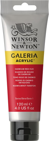 Winsor&Newton Galeria, farba akrylowa, 120 ml, Cadmium red hue Winsor & Newton