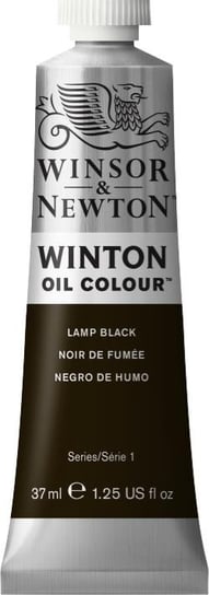 Winsor&Newton Winton, farba olejna 37ml, kolor lamp black Winsor & Newton