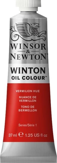 Winsor&Newton Winton, farba olejna 37ml, kolor vermilion hue Winsor & Newton