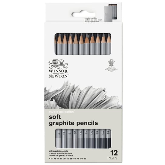 Winsor & Newton Zestaw ołówków - 12 sztuk Winsor & Newton