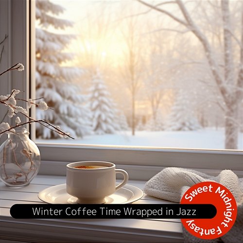 Winter Coffee Time Wrapped in Jazz Sweet Midnight Fantasy