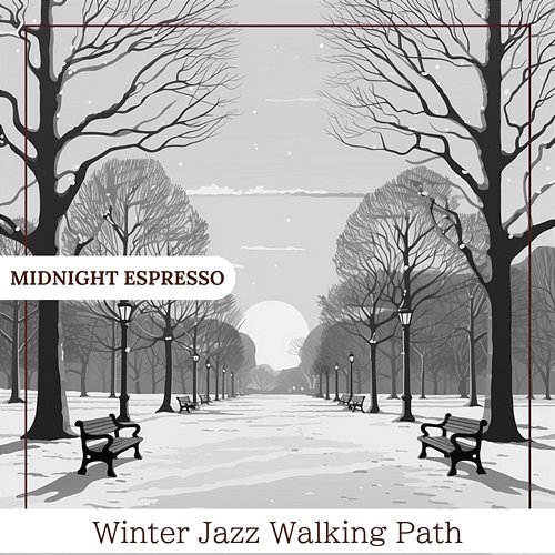 Winter Jazz Walking Path Midnight Espresso