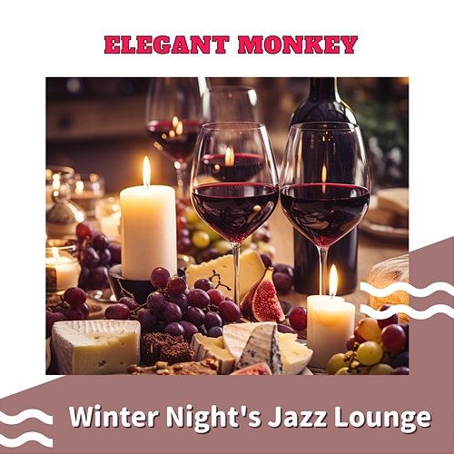 Winter Night's Jazz Lounge Elegant Monkey