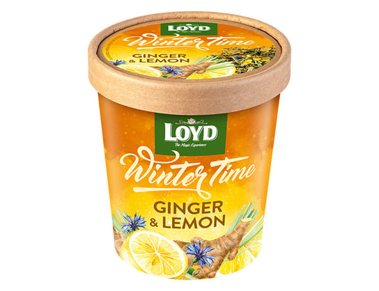 Winter Time Ginger & Lemon Herbatka LOYD LOYD