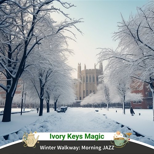 Winter Walkway: Morning Jazz Ivory Keys Magic