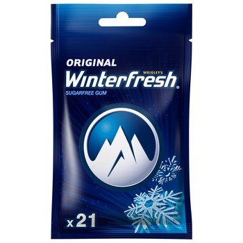 Winterfresh Original Guma do żucia bez cukru 29 g (21 drażetek) Inna marka