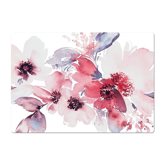 Winylowa mata na panele wzór Białe kwiatuszki , ArtprintCave ArtPrintCave