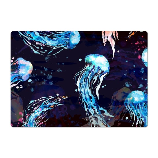 Winylowy dywanik 100x70 do pokoju Kolorowe meduzy, ArtprintCave ArtPrintCave