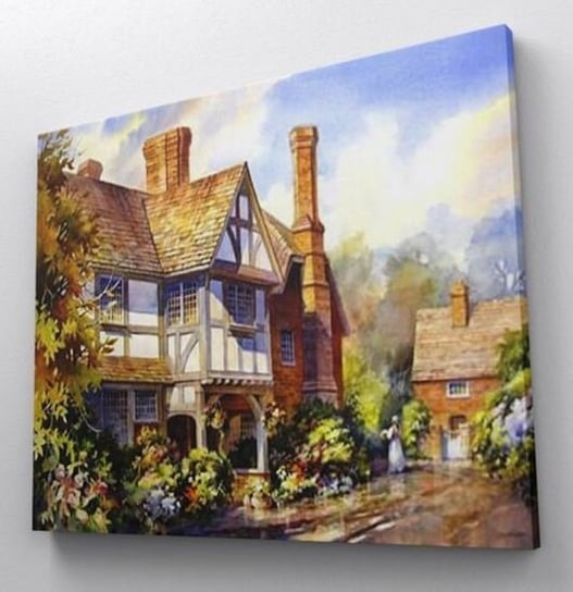 „Wioska w hrabstwie Kent w Anglii” Roland Lee 50x40 cm ArtOnly