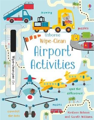 Wipe-Clean Airport Activities Robson Kirsteen