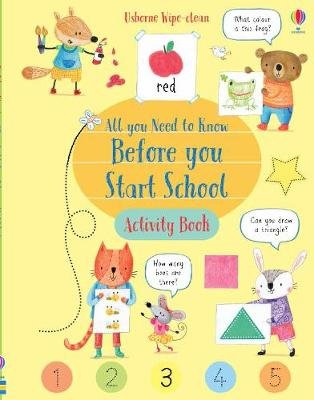 Wipe-Clean All You Need to Know Before You Start School Activity Book Bathie Holly