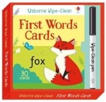 Wipe-Clean First Words Cards Brooks Felicity