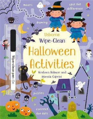 Wipe-Clean Halloween Activities Robson Kirsteen