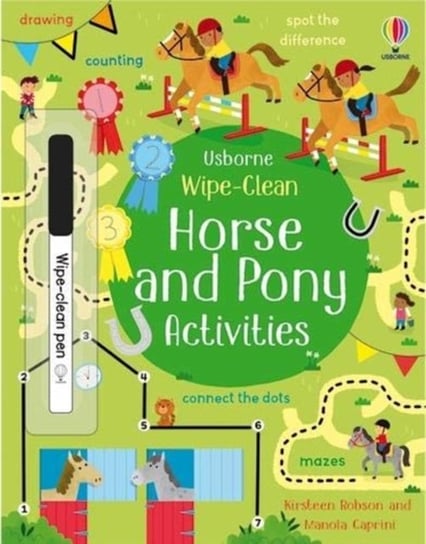 Wipe-Clean Horse and Pony Activities Robson Kirsteen