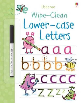 Wipe-Clean Lower-Case Letters Greenwell Jessica