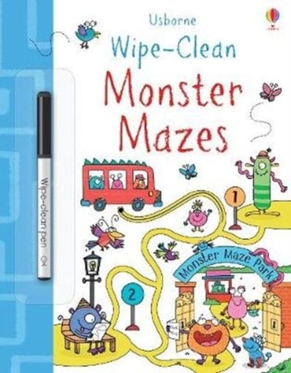 Wipe-Clean Monster Mazes Jane Bingham