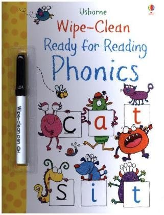 Wipe-Clean Ready for Reading Phonics Bingham Jane