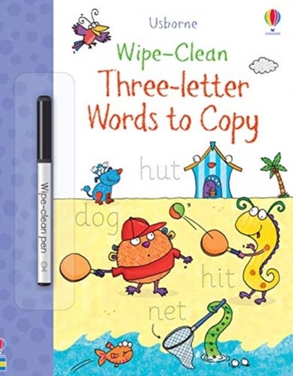 Wipe-Clean Three-Letter Words to Copy Bingham Jane