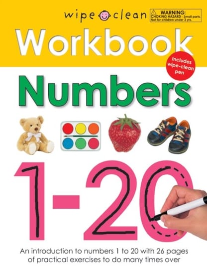 Wipe Clean Workbook Numbers 1-20 Priddy Roger