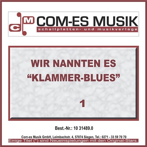 Wir nannten es "Klammer-Blues" Various Artists