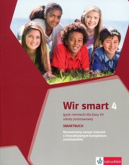 Wir Smart 4. Smartbuch. Język niemiecki. Rozszerzony zeszyt ćwiczeń z interaktywnym kompletem uczniowskim. Klasa 7. Szkoła podstawowa Motta Giorgio