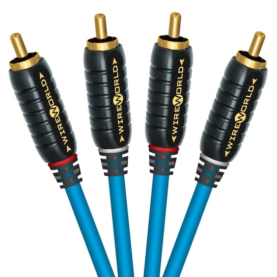 WireWorld Stream 8 Interconnect Cable STI - Kabel interkonekt audio 2 RCA - 2 RCA (Cinch) - 1m : Długość - 1m Wireworld