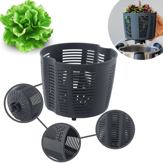 Wirówka Suszarka Koszyk Do Warzyw Owoców I Sałaty Thermomix Vorwerk Tm6 Tm5 NUVIO