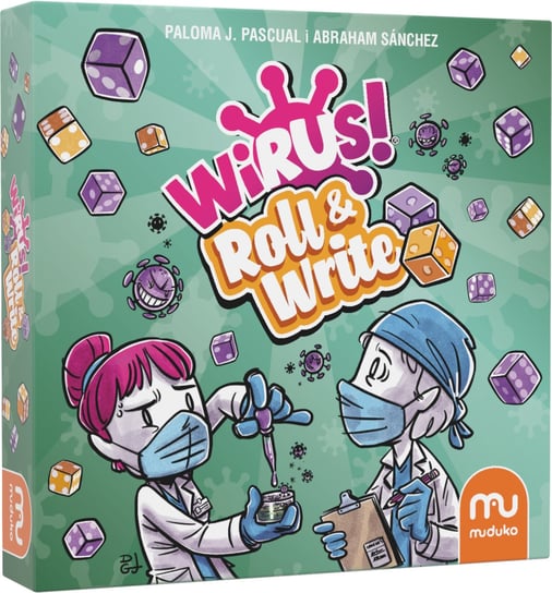 Wirus! Roll & Write, gra planszowa, MUDUKO MUDUKO